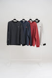 Romaju Wappen Stripe Long Sleeve T-Shirt