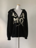 Trivin Lettering y2k Hood Zip-Up