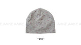 FLOWER WAFFLE BEANIE