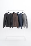 Ard Two Way Pigment Hooded Zip-Up