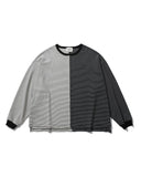 [AG] Mixed Stripe Long Sleeve