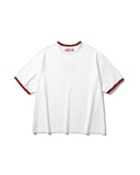 [AG] Hotdog Graphic Ringer Half Tee