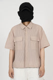 Kisa Pocket Crop Check Shirt