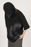 Half Punk Tone Boxy Short Sleeve T-Shirt