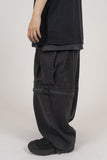Kenny Zipper Cargo Denim Pants