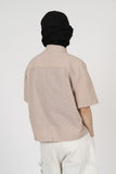 Kisa Pocket Crop Check Shirt