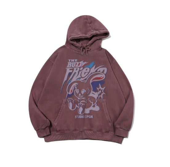 ★CPGN STUDIO★送料込み★大人気★Buzzy Bunny Pigment Hoodie CPGN STUDIO (コンパーニョ) - バジーバニーピグメントフーディ