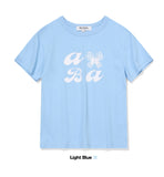 AubeA ABA Star Ribbon Half T-shirt