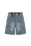 Laya Cargo Bermuda Denim
