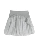 Reversible Midi Padded Skirt