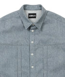 Recycled Denim Trucker Shirt