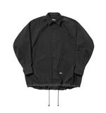 3D Raglan String Overshirt