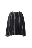Ken Oil Washing Waffle Long Sleeve T-Shirt