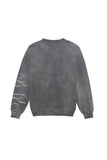 Wave sleeve sweatshirt