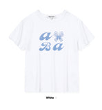 AubeA ABA Star Ribbon Half T-shirt