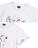 Dear Bloom Crop Short Sleeve Tee