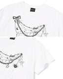 Angel Brooch Crop Short Sleeve Tee