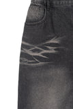 Vero Catbrush Denim Shorts
