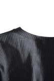 Ken Oil Washing Waffle Long Sleeve T-Shirt