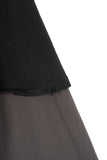 Diela Layered Hood Long Sleeve T-Shirt