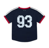 93 Track Crop Ringer T-Shirt