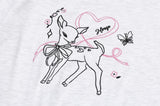 Dear Bloom Crop Short Sleeve Tee