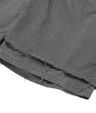 Washed Layered Skirt Shorts