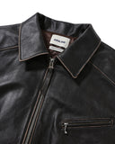 [AG] Cow Hide Distressed Jacket