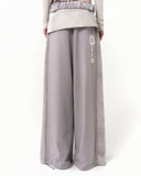 Belt Wide Sweat Pants