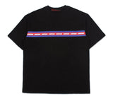 Heavy Overfit Wide 3 Color Line Logo