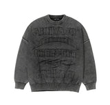 [PBA] Five AJO Logos Washed Sweater