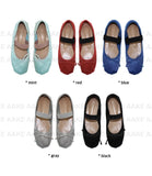 SATIN RIBBON TOE SHOES