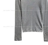 [U-BASIC] Sina Slimming Basic Square Long Sleeve