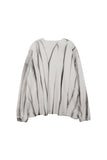 Ken Oil Washing Waffle Long Sleeve T-Shirt