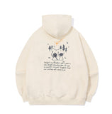 Happy Memory Embroidered Hoodie