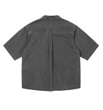 Paneled Zip-Up Shirt