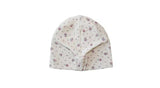 FLOWER WAFFLE BEANIE