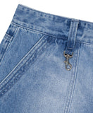 FATIGUE ZIP DENIM PANT