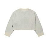 Total Logo Cropped Sweater