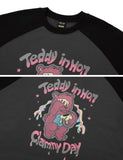 Honey Teddy Raglan Sweatshirt