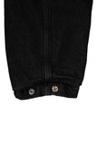 Poche denim hooded jacket