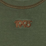 Reverse Stitch Crop T-shirt