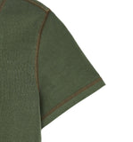 Reverse Stitch Crop T-shirt