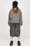 Laya Cargo Bermuda Denim