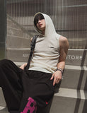 [LANARCH] Slim Hood Sleeveless