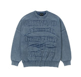 [PBA] Five AJO Logos Washed Sweater