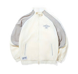 High Neck Blouson Zip-up