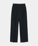 WOOL ONE TUCK SLACKS