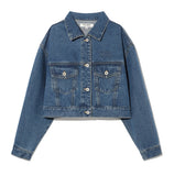 Flower Denim Jacket