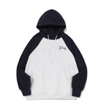 Drive Bunny Raglan Embroidered Hoodie